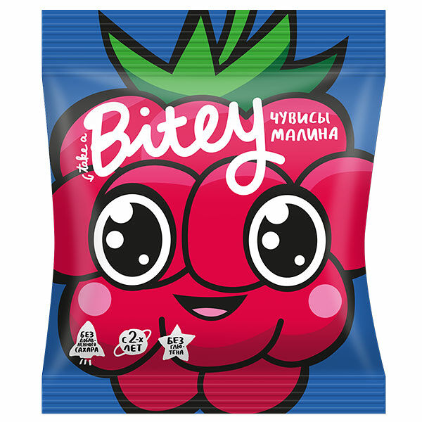 Мармелад фруктово-ягодный Take a Bitey Чувисы Малина