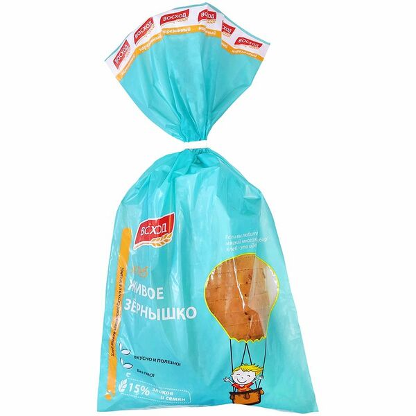 Хлеб Восход Живое Зернышко нарезанный 300 г