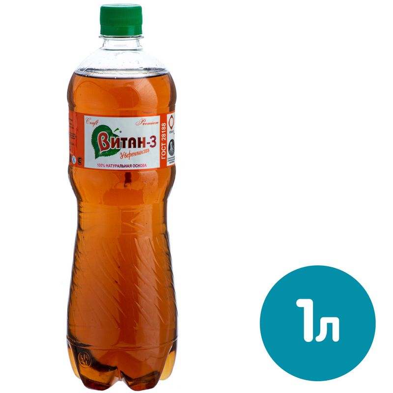 

Напиток Витан 3 Оздоровительный среднегазированный 1 л