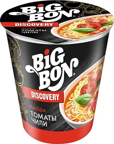 Лапша BigBon Discovery Томаты чили 70 г