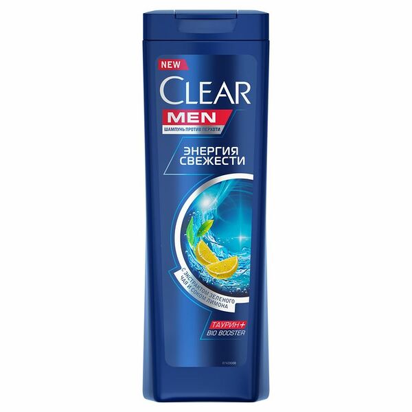 Шампунь Clear Men Энергия свежести против перхоти