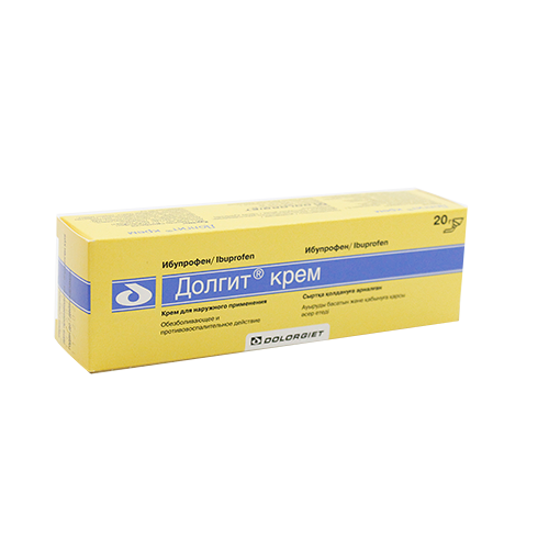 Долгит 20 гр, крем