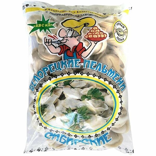 Пельмени ИП Кваснин Сибирские из говядины и свинины