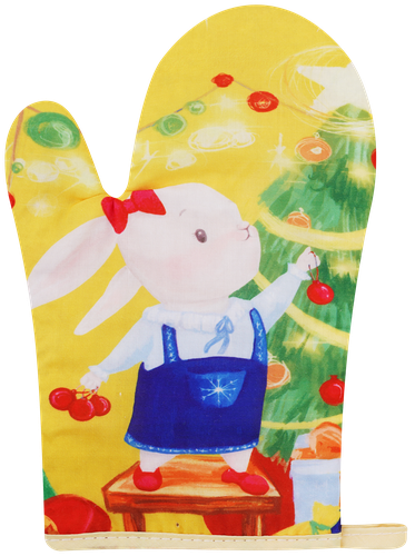 

Набор для кухни HomeClub Символ года 2023, прихватки 2 шт и салфетка для сушки посуды в ассортименте