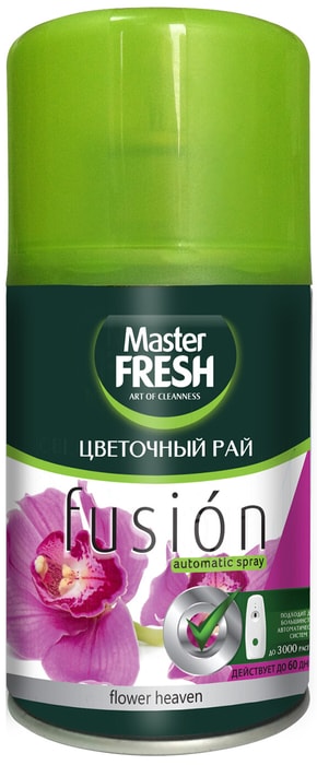 

Сменный баллон Master Fresh Цветочный рай 250 мл