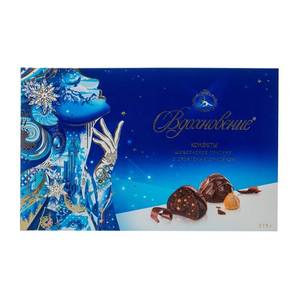 Конфеты Вдохновение с фундуком 215г