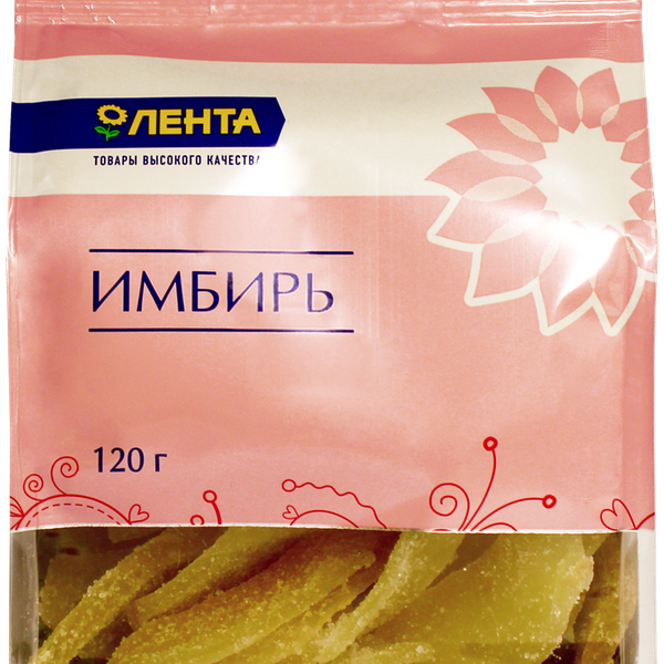 Цукаты ЛЕНТА Имбирь