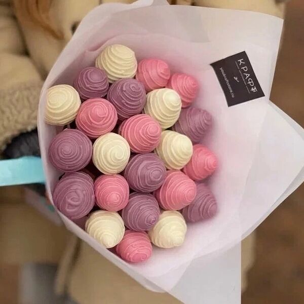 Букет из клубники в шоколаде, Восторг М