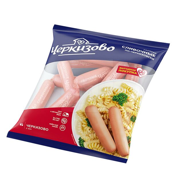 Сосиски Черкизово Сливочные по-черкизовски