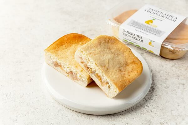 Запеканка творожная с грушей