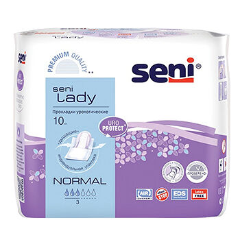 Прокладки урологические Normal Seni Lady 10 шт