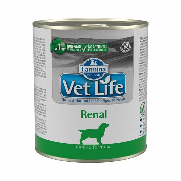 Vet Life Dog Renal консервы для собак при хронической почечной недостаточности Курица