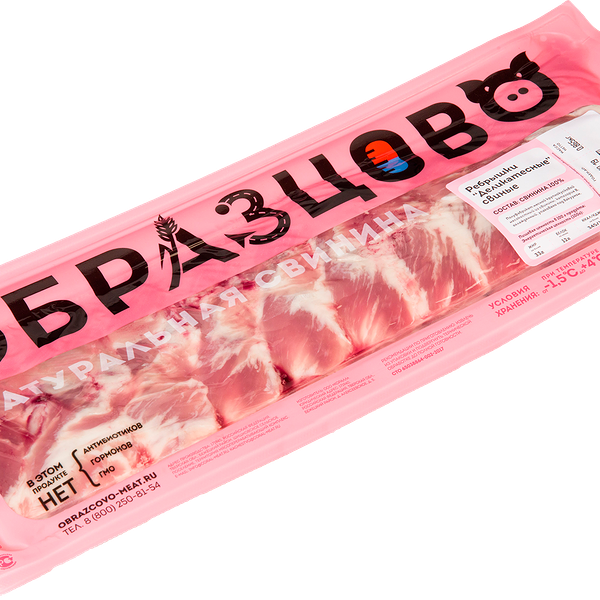 Ребрышки свиные Образцово Деликатесные