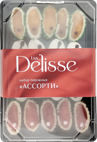 Набор пирожных DELISSE Ассорти, 200 г