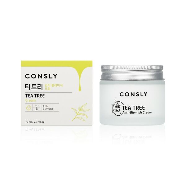Крем для лица Consly для проблемной кожи с экстрактом чайного дерева 70 мл