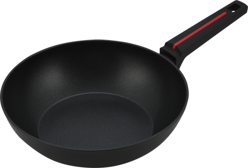 

Сковорода-вок Bugatti Primo 28 см кованый алюминий бакелит индукция