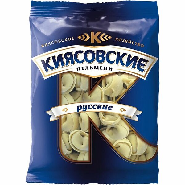 Пельмени Киясовские Русские свино-говяжьи, 800 г