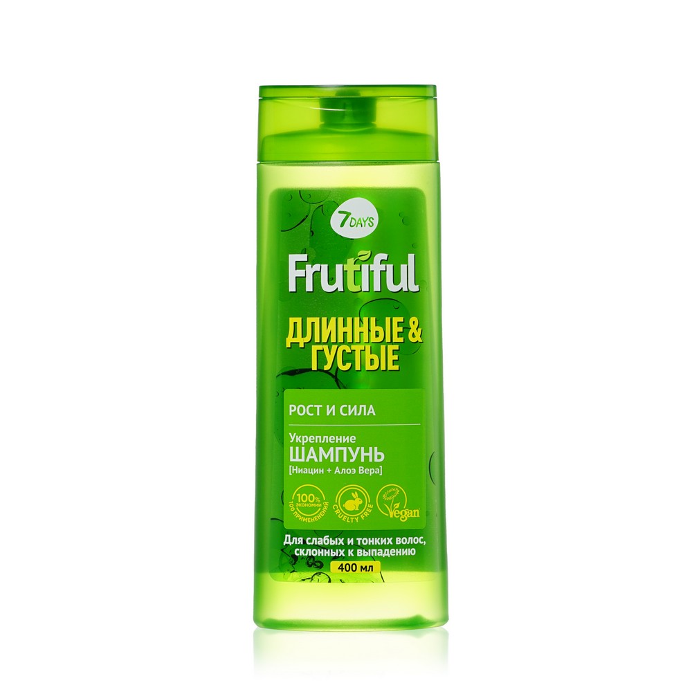 

Шампунь для волос 7 Days Frutiful Длинные и Густые 400 мл