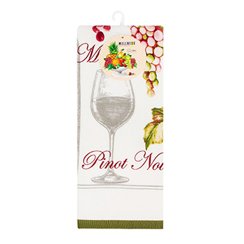 

Полотенце кухонное Wellness лоза/эдельвейс махровое 1шт Китай 40х70см