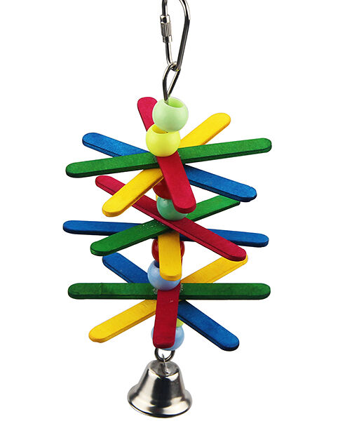 Игрушка для птиц Вихревой цветок, 18х9,5см