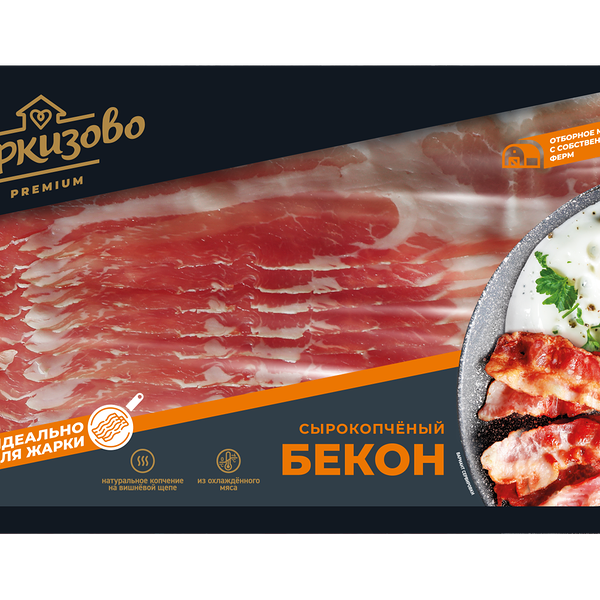 Бекон сырокопчёный Черкизово 360г