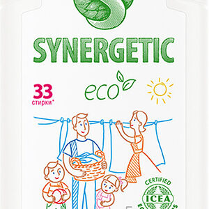 Кондиционер для белья Synergetic Миндальное молочко 1 л