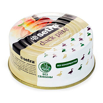 Паштет Setra утиный
