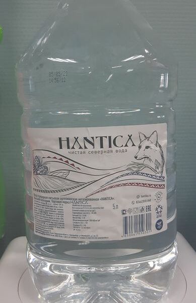Вода Hantica негазированная большая