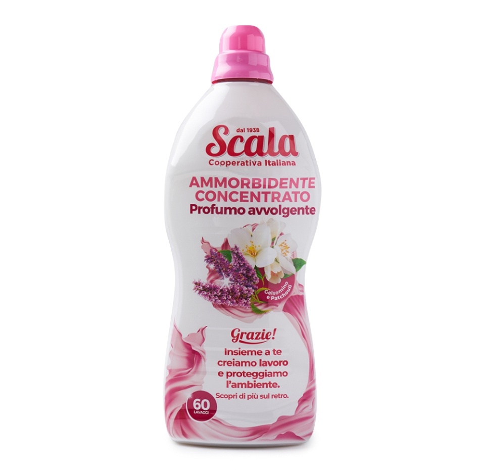 

Кондиционер для белья Scala Gelsomino e Patchouli с ароматом жасмина и пачули 1.5 л
