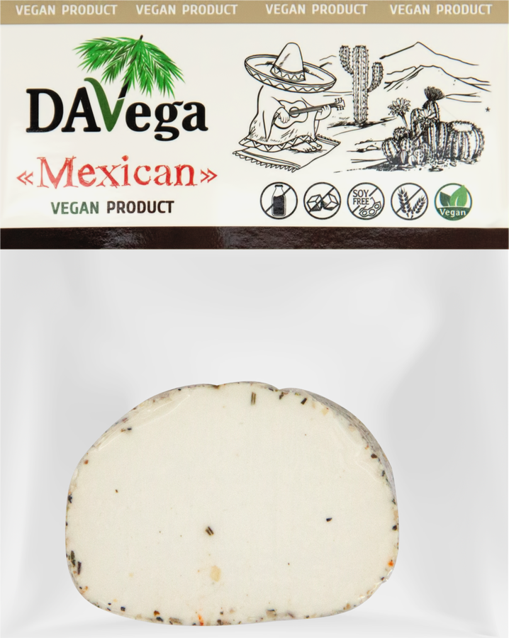 Продукт веганский DAVEGA Сыр Мексикан, 170г