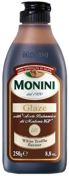 

Бальзамический соус Monini Glaze белый трюфель 250 г