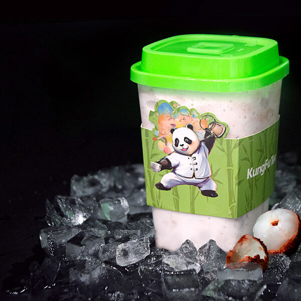 Холодный Личи Молочный Коктейль