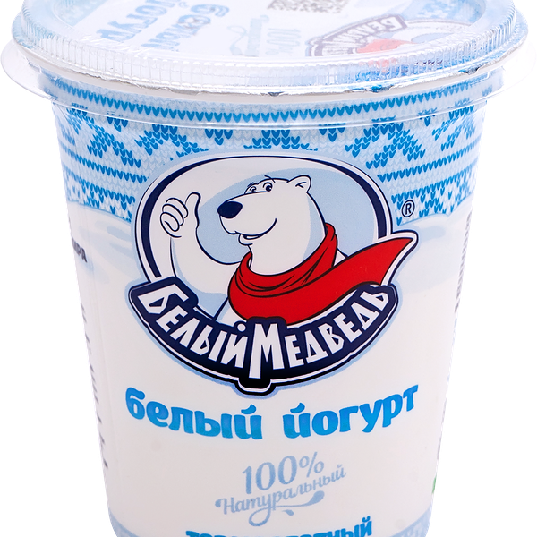 Йогурт термостатный Белый Медведь Белый 3.2%