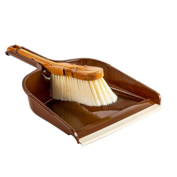 Набор для уборки Mr Brush Скрипка, с короткой ручкой, совок, щетка