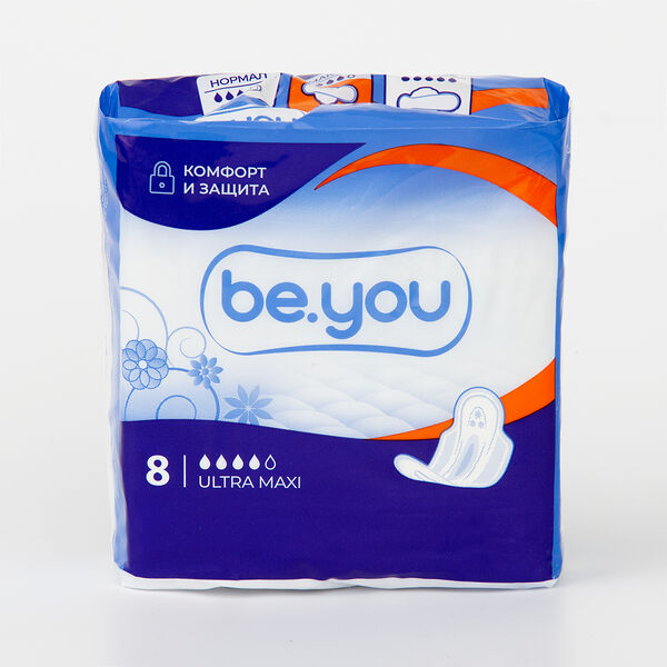 Прокладки Be.you ultra maxi 8 шт