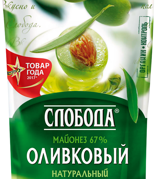 Майонез Слобода Оливковый 67%