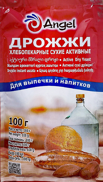 

Дрожжи Ангел хлебопекарные сухие