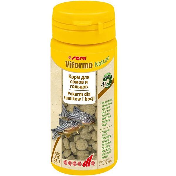 SERA Корм для сомов и вьюновых рыб Viformo