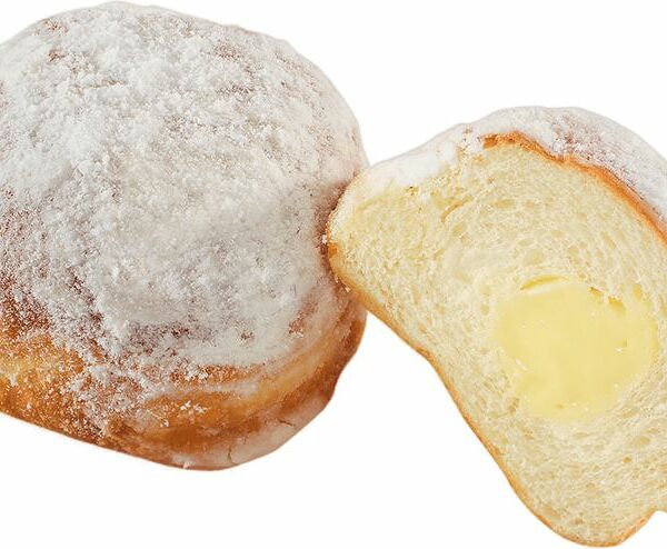 Пончики Берлинские с ванильным кремом 2х65г