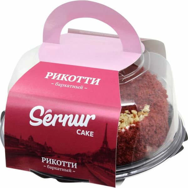 Торт бисквитно-кремовый СЗ СЕРНУРСКИЙ Рикотти бархатный