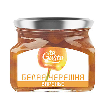 Варенье Te Gusto из белой черешни