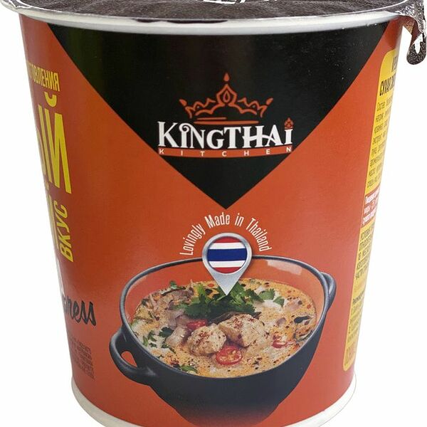 Крем-суп Kingthai Kitchen со вкусом Том Кха быстрого приготовления 35г
