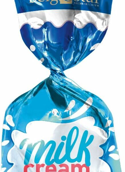 Конфеты Belgostar Milk cream с кремовой начинкой