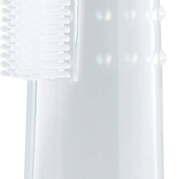 Lubby Зубная щетка на палец 4+ силикон