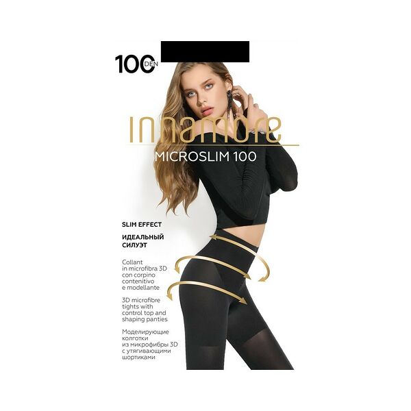 Женские колготки Innamore Microslim 100den Nero 2 размер