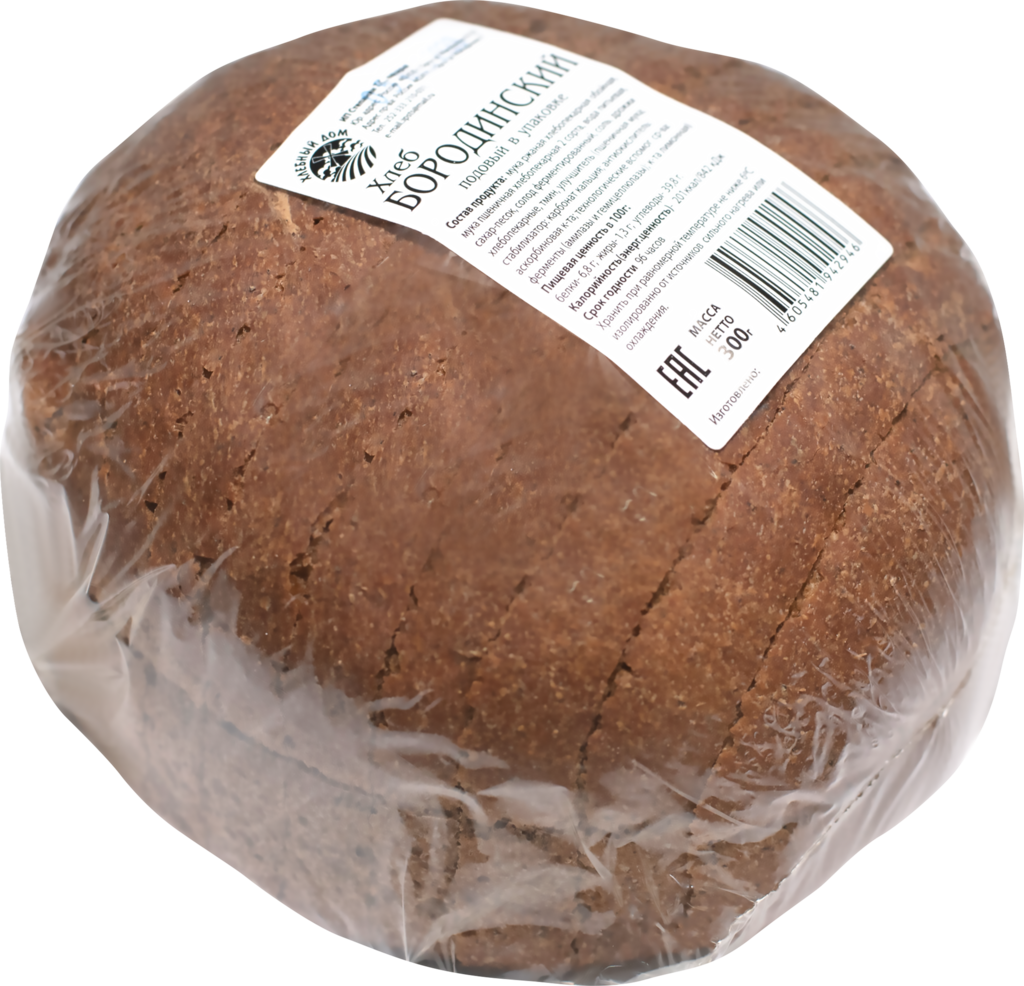 

Хлеб НАИРИ Бородинский подовый, 300г