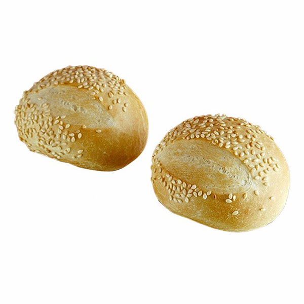 Булочка Еврохлеб французская с кунжутом заморозка, 80 x 40 г