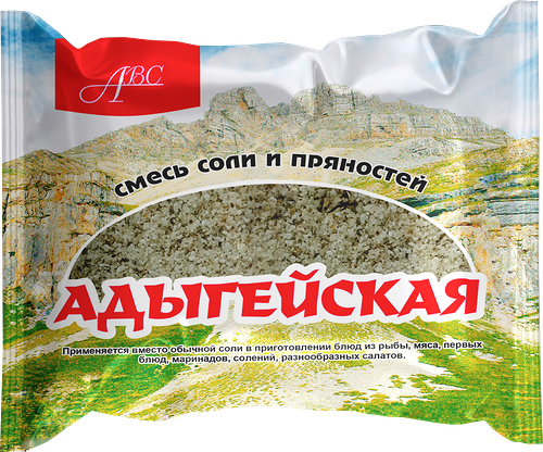 Соль АВС Адыгейская с пряностями, 450г