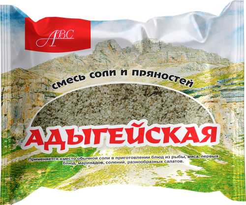 

Соль АВС Адыгейская с пряностями, 450г