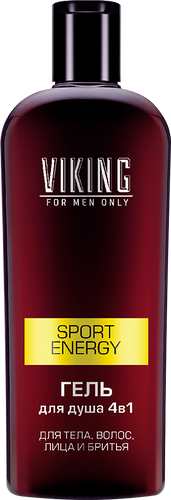 

Гель для душа мужской Viking Sport Energy 4в1 300 мл